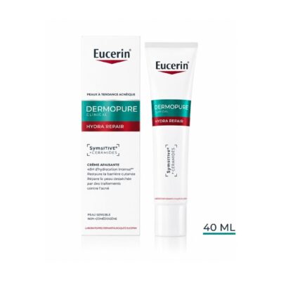 EUCERIN DERMOPURE CLINICAL HYDRA REPAIR CRÈME APAISANTE 40ML