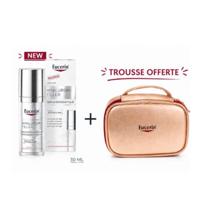 EUCERIN HYALURON FILLER Sérum Epigénétique 30mL + Trousse Offerte