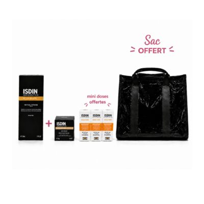ISDIN  Rejuvenate Retinal Intense Sérum 50mL + ISDIN Rejuvenate Vital Eyes 15Gr + 3 Mini Doses 2mL Et Sac Offerts