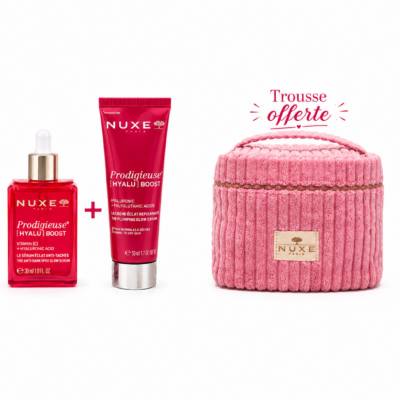 NUXE Trousse Prodigieuse [Hyalu] Boost Crème Eclat 50mL+Prodigieuse [Hyalu] Boost Sérum Eclat 30mL