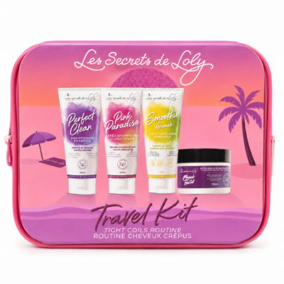 Les Secrets de Loly Trousse de Voyage Routine Cheveux Crépus