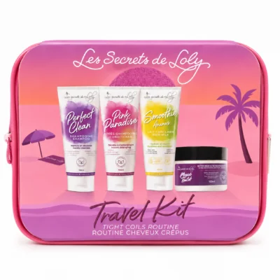 Les Secrets de Loly Trousse de Voyage Routine Cheveux Crépus
