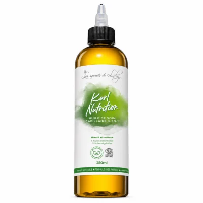 Les Secrets de Loly Kurl Nutrition Huile de soin capillaire 3-en-1 250mL