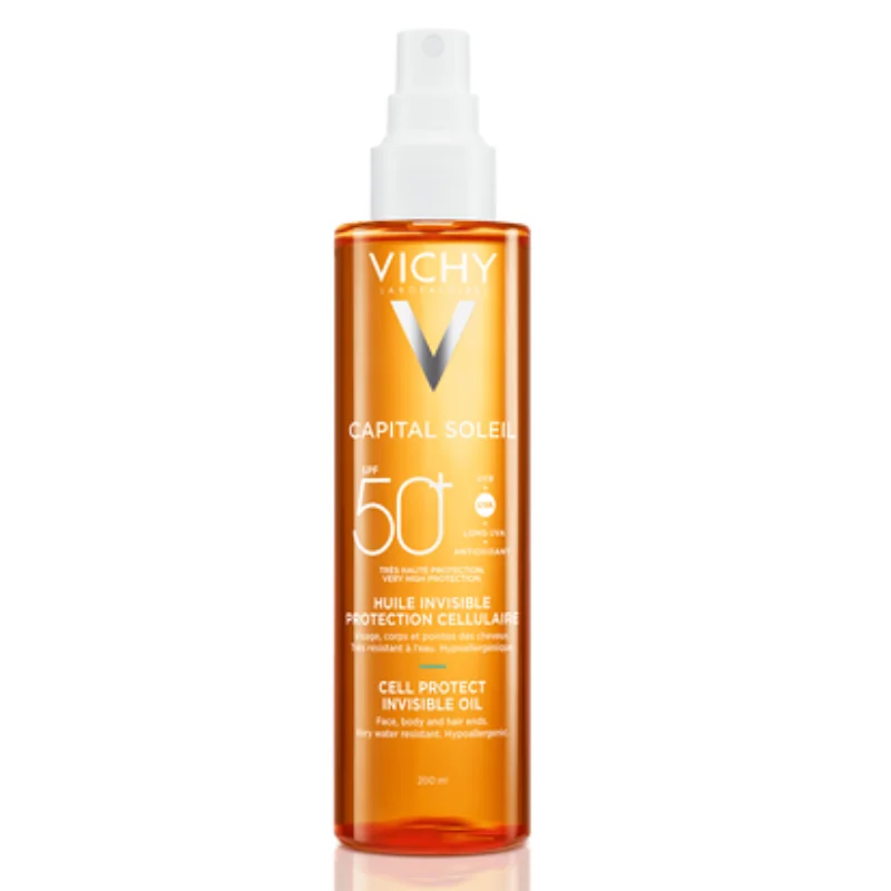 VICHY CAPITAL SOLEIL HUILE DE PROTECTION SPF50+ 200ML